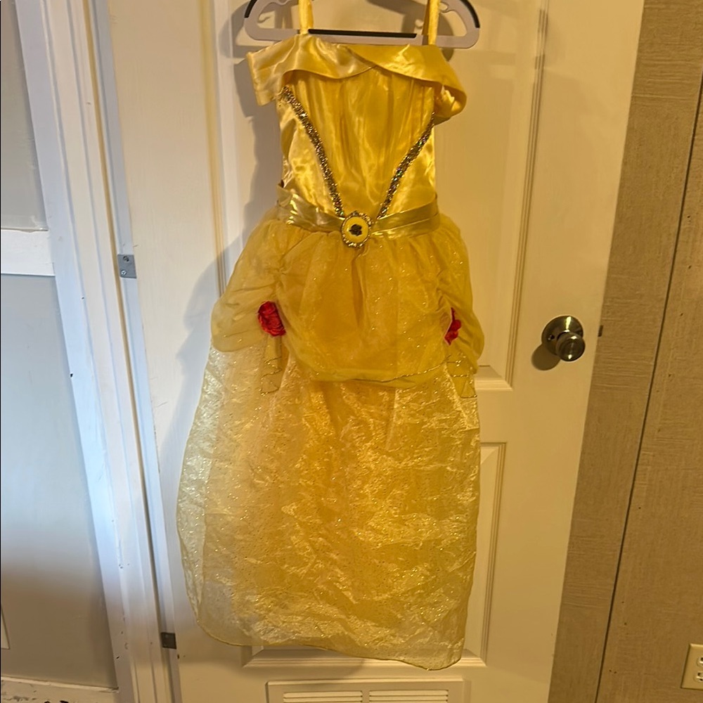 Kids Yellow Belle Princess Costume